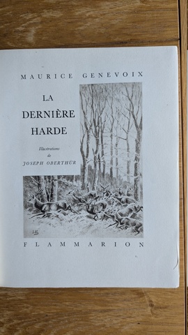 Livre La derni&egrave;re harde
