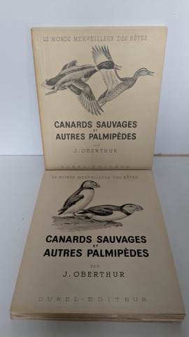oberthur canards et palmipedes
